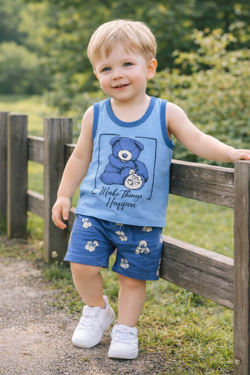 Kids Summar Tank Top & Shorts Set - Imported from china