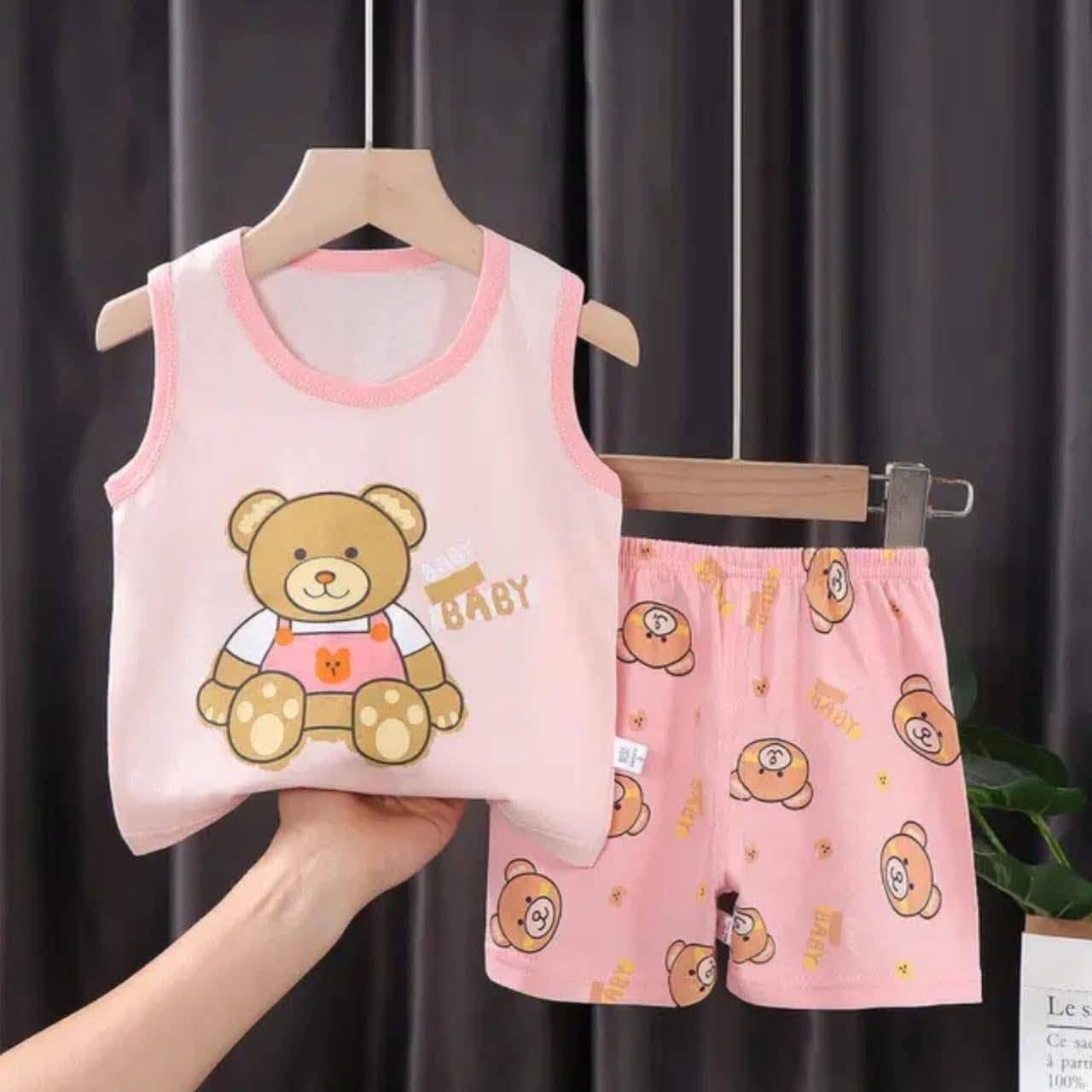 Kids Summar Tank Top & Shorts Set - Imported from china