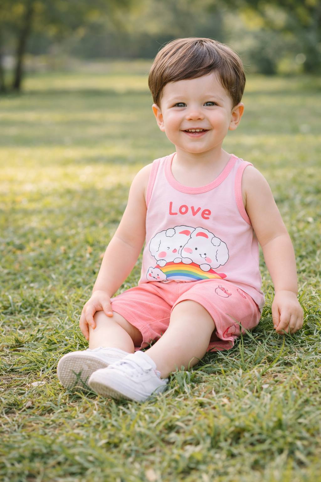 Kids Summar Tank Top & Shorts Set - Imported from china